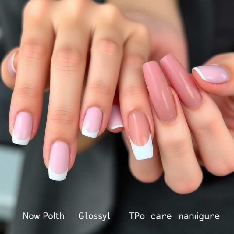 Professional manicure services at Paoli Nail Spa