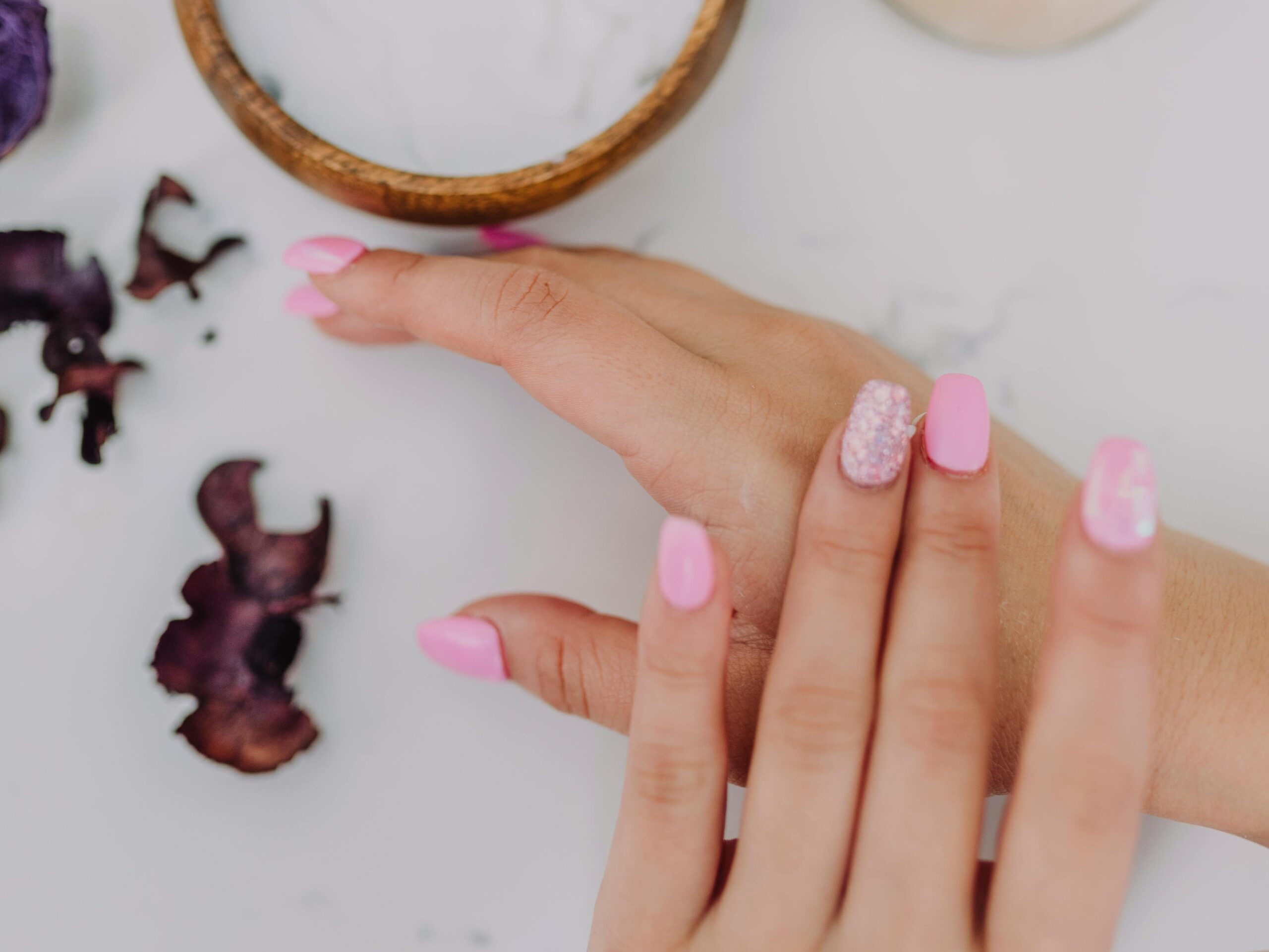 Spa Manicure with TPO Free products Paoli Nail Spa