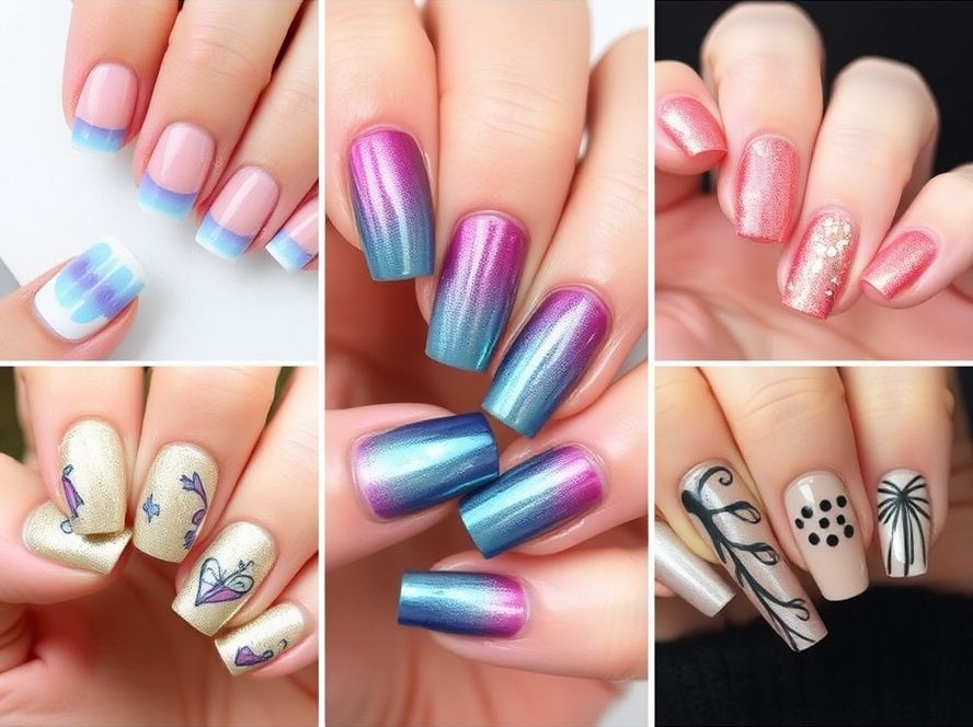 modern nail arts at Paoli nail Spa