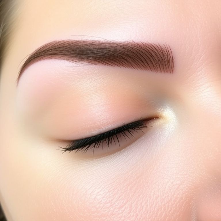 natural eyebrows at Paoli Nail Spa