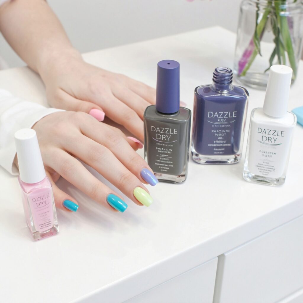 Dazzle Dry Nails at Paoli Nail Spa