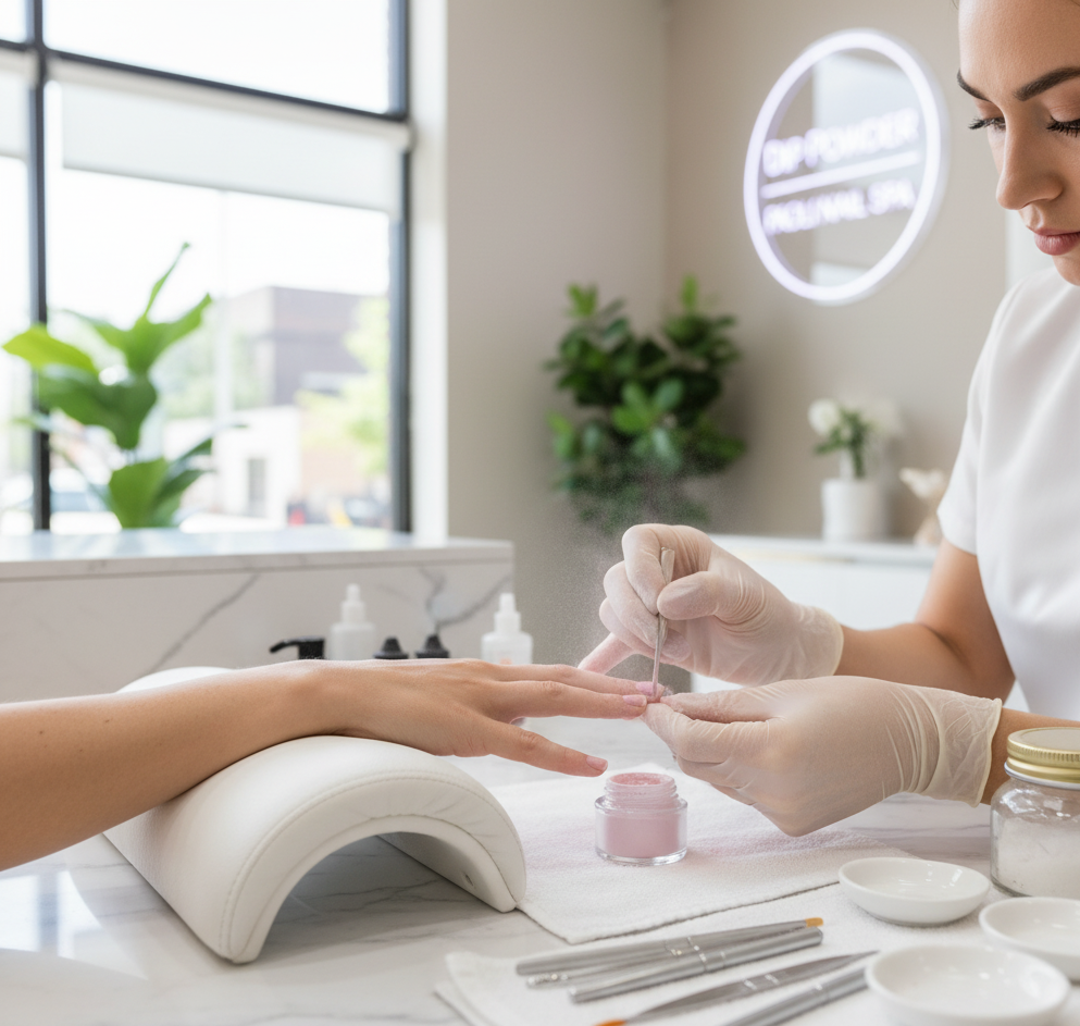 Dip Powder Nails at Paoli Nail Spa
