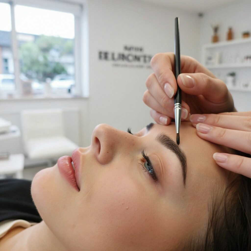EyeBrow Tinting at Paoli Nail Spa