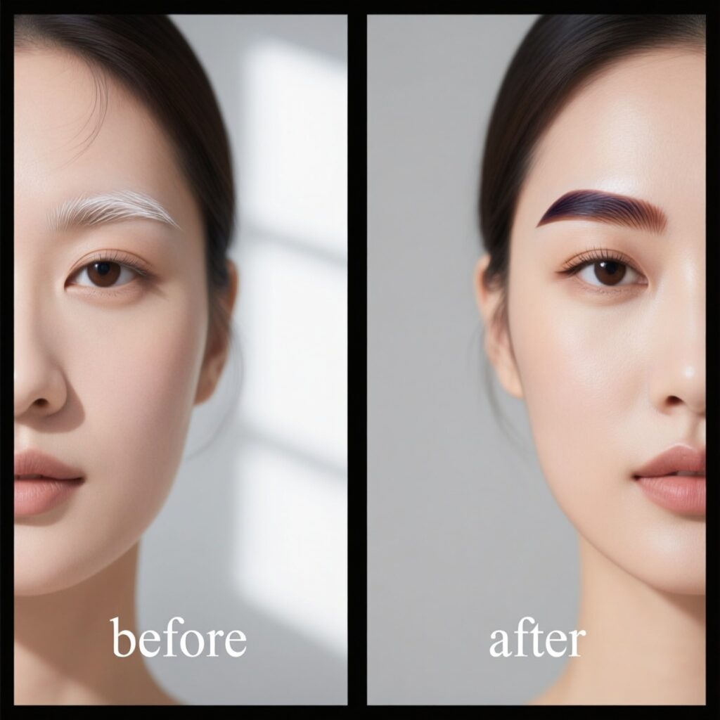 EyeBrow Tinting at Paoli Nail Spa