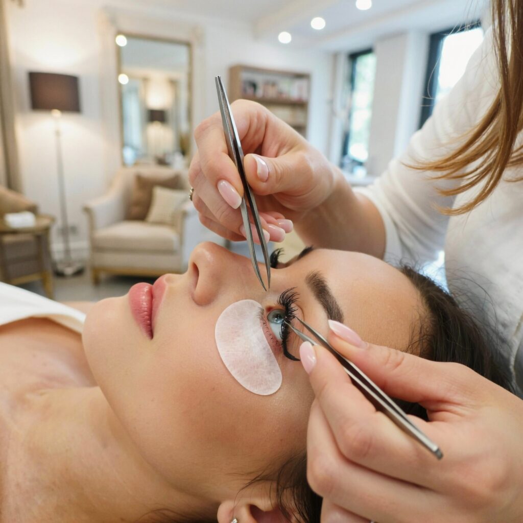 Individual Lashes at Paoli Nail Spa