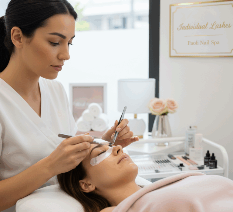 Individual Lashes – Paoli Nail Spa