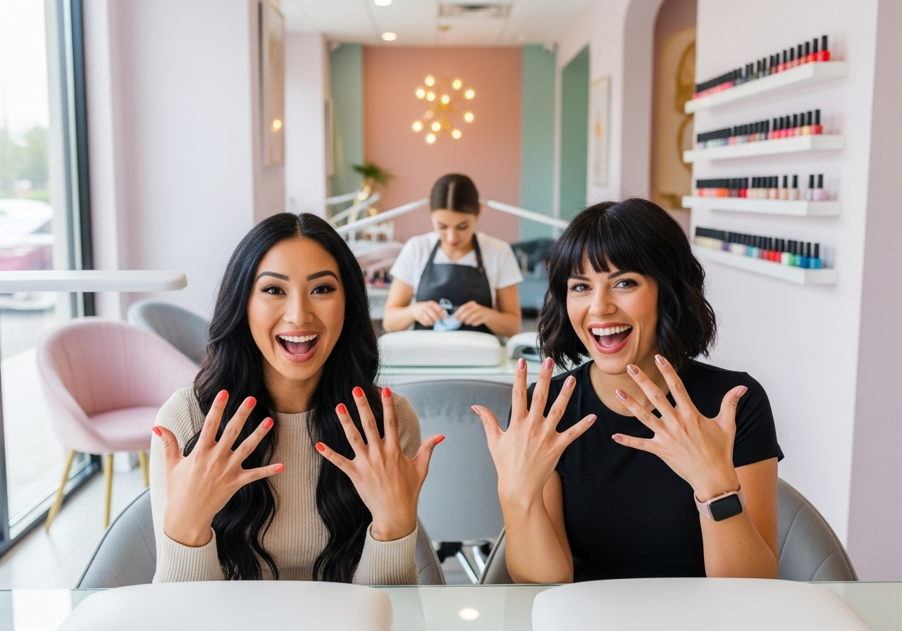 Nails Polish Change at Paoli Nail SPa