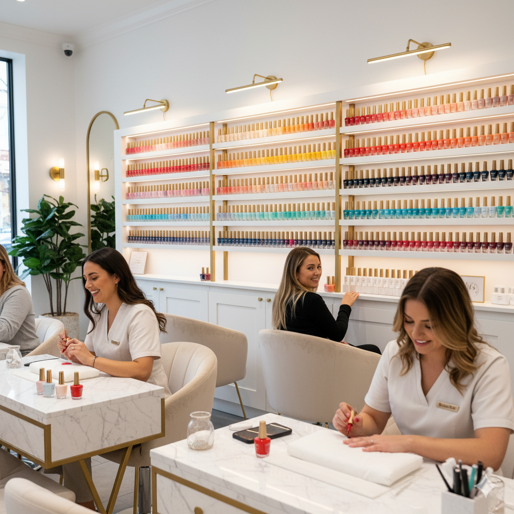 Professional Shellac Gel Manicure paoli nail spa