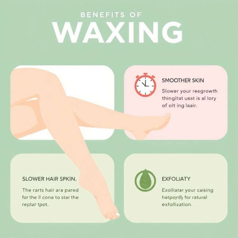 Waxing infographic at paoli nail spa