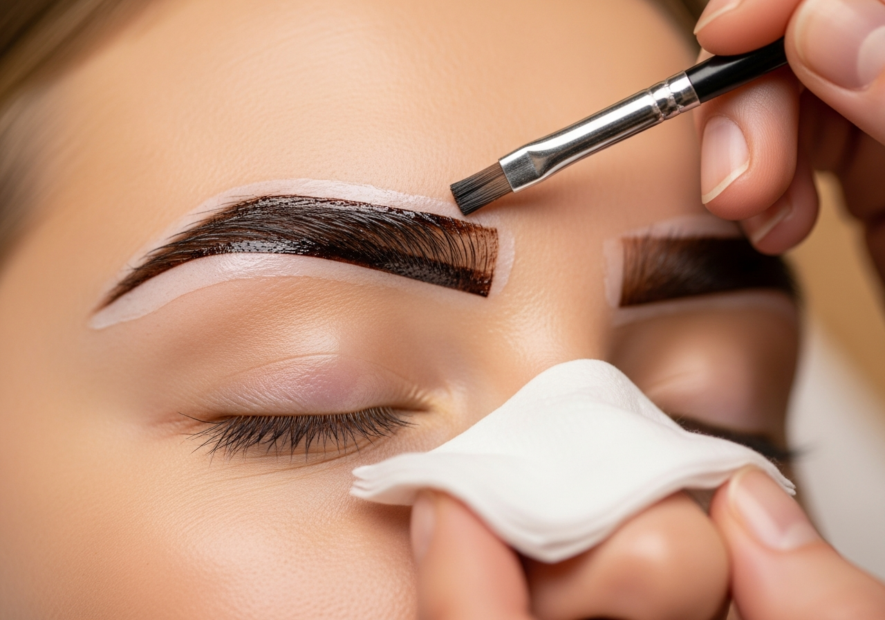 Eyebrow Tinting paoli Nail Spa