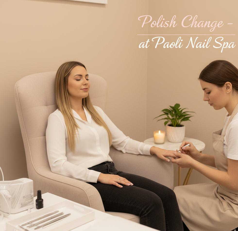 Polish Change at Paoli Nail Spa
